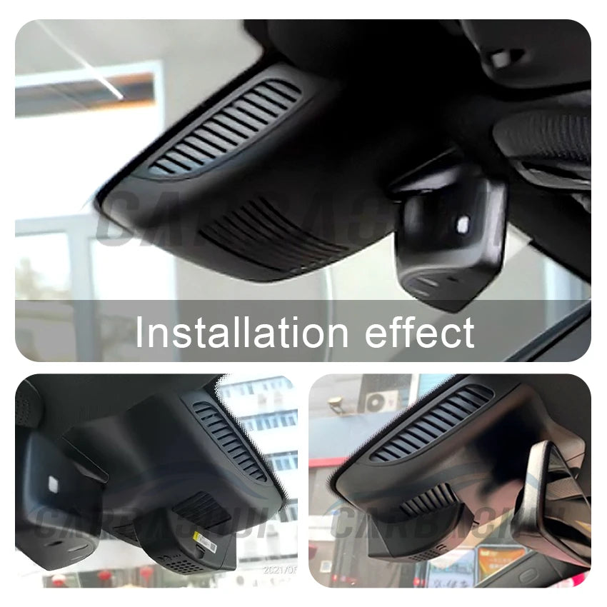 ConnectDrive Einbau-Dashcam Mercedes E-Klasse W213 — 4K, 2K, 1K, Dual Plug & Play