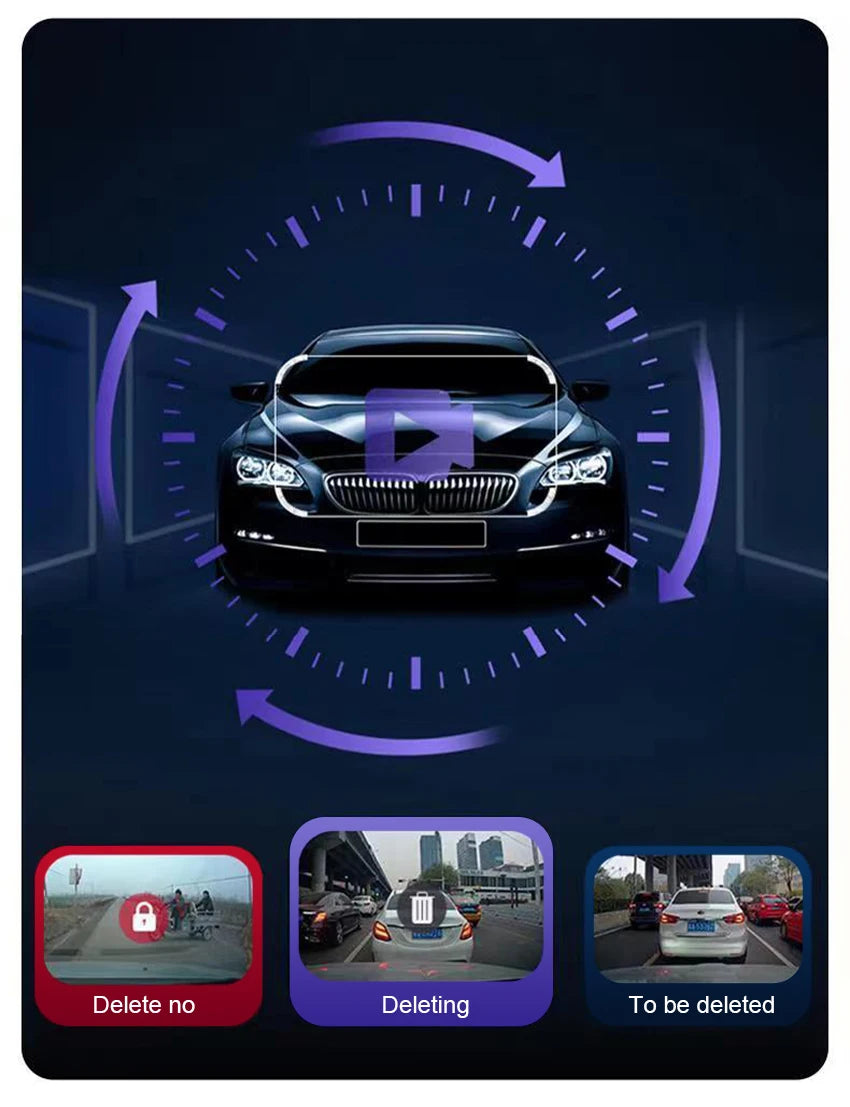 ConnectDrive Einbau-Dashcam Mercedes E-Klasse W213 — 4K, 2K, 1K, Dual Plug & Play
