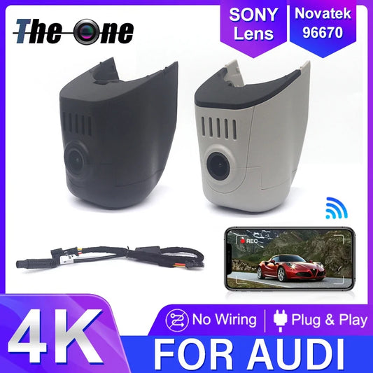 ConnectDrive Einbau-Dashcam Audi A3/A4/A5/Q5 — 4K, 2K, 1K, Dual Plug & Play