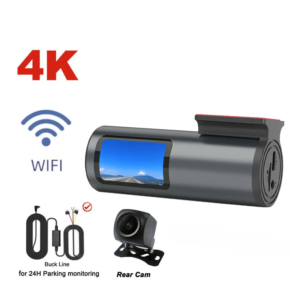 ConnectDrive Mini Dashcam 4K — Frontkamera oder Dual-Kamera mit GPS und Parküberwachung
