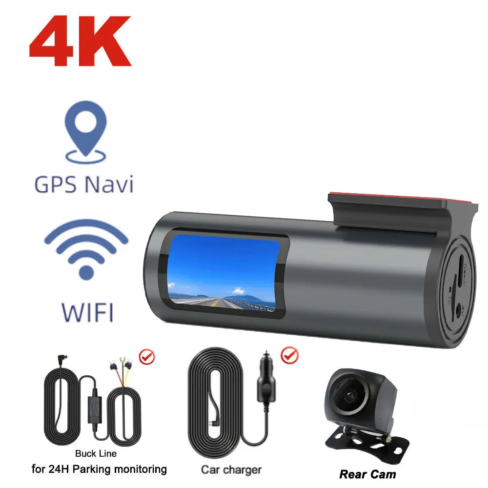 ConnectDrive Mini Dashcam 4K — Frontkamera oder Dual-Kamera mit GPS und Parküberwachung