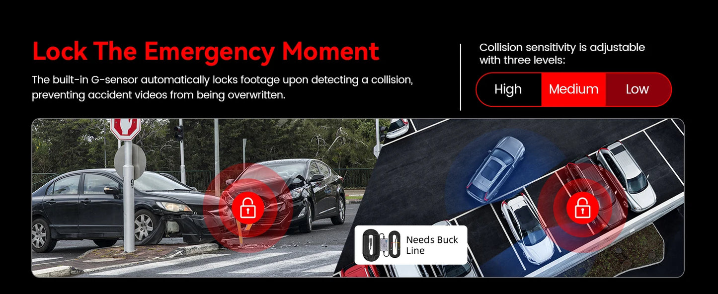 Dashcam 4K + 4K Dual — Vorne und Hinten in Ultra HD — ConnectDrive D4 Max