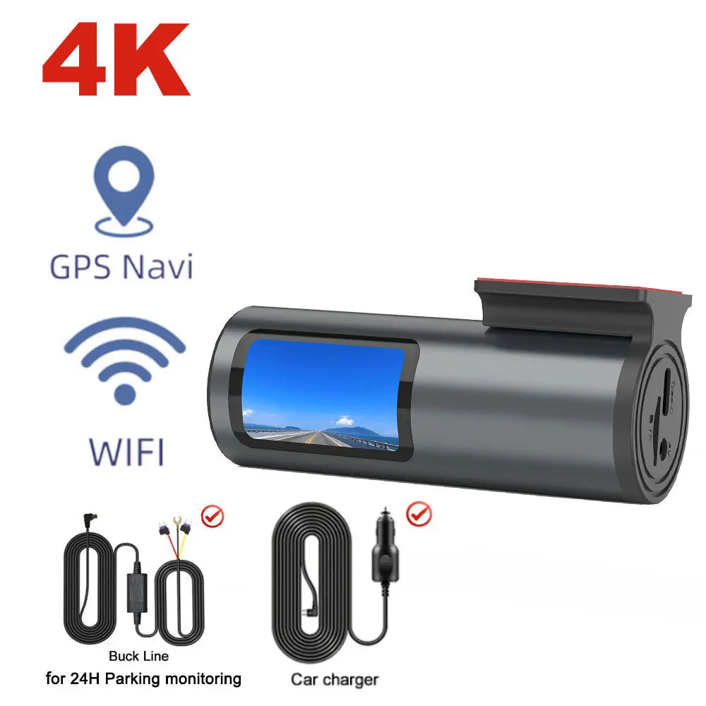ConnectDrive Mini Dashcam 4K — Frontkamera oder Dual-Kamera mit GPS und Parküberwachung
