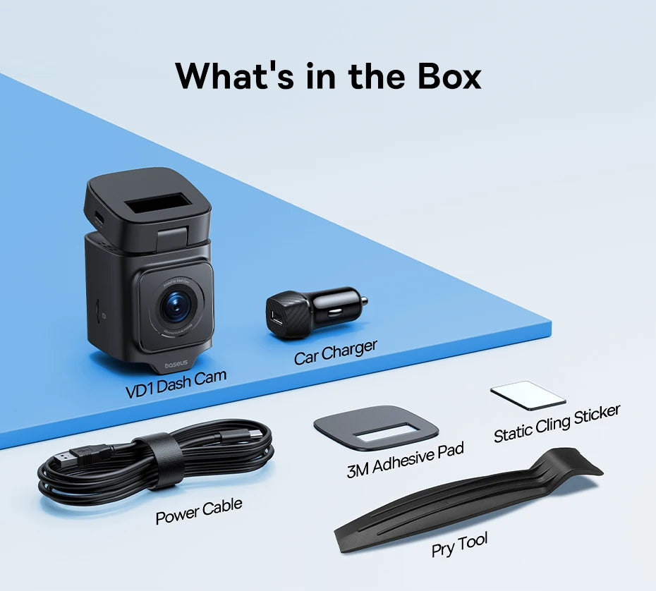 Dashcam 3K mit Superkondensator und GPS Galileo — ConnectDrive D4 Premium