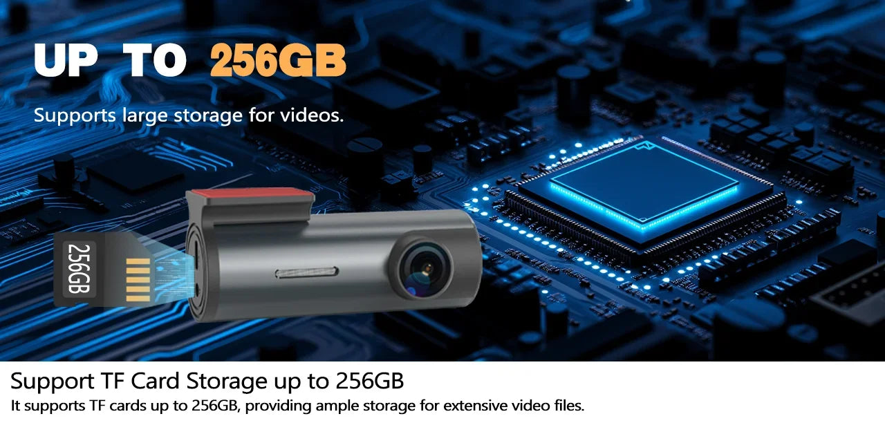 ConnectDrive Mini Dashcam 4K — Frontkamera oder Dual-Kamera mit GPS und Parküberwachung
