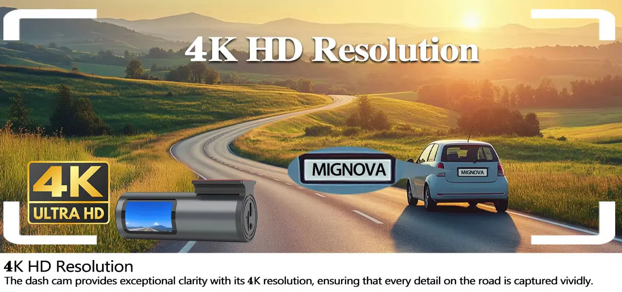 ConnectDrive Mini Dashcam 4K — Frontkamera oder Dual-Kamera mit GPS und Parküberwachung