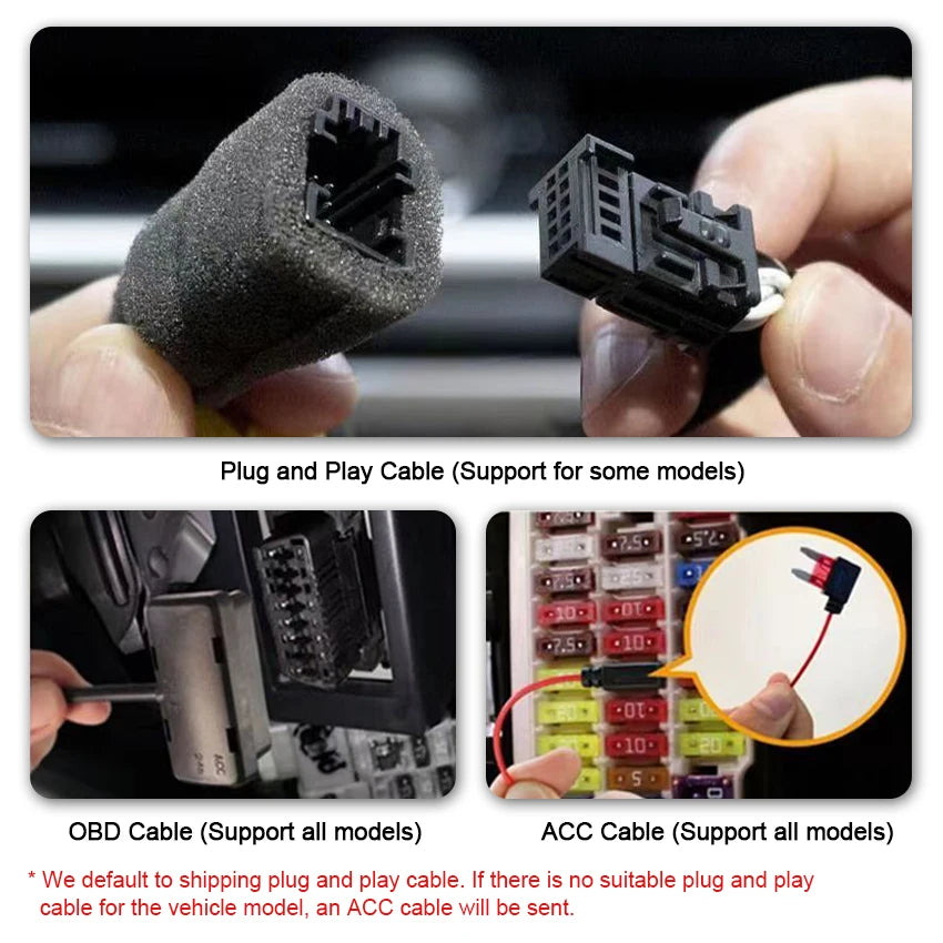 ConnectDrive Einbau-Dashcam Mercedes E-Klasse W213 — 4K, 2K, 1K, Dual Plug & Play