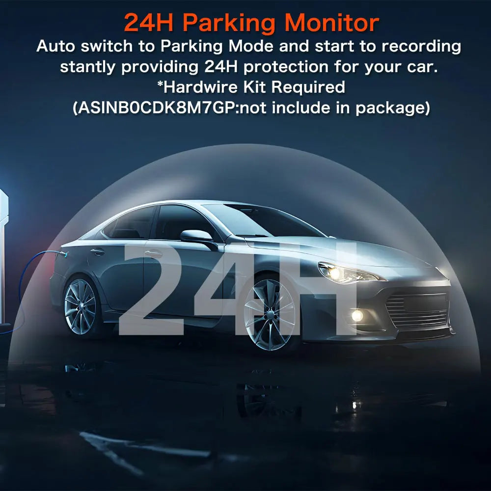 ConnectDrive Mini Dashcam 4K — Frontkamera oder Dual-Kamera mit GPS und Parküberwachung