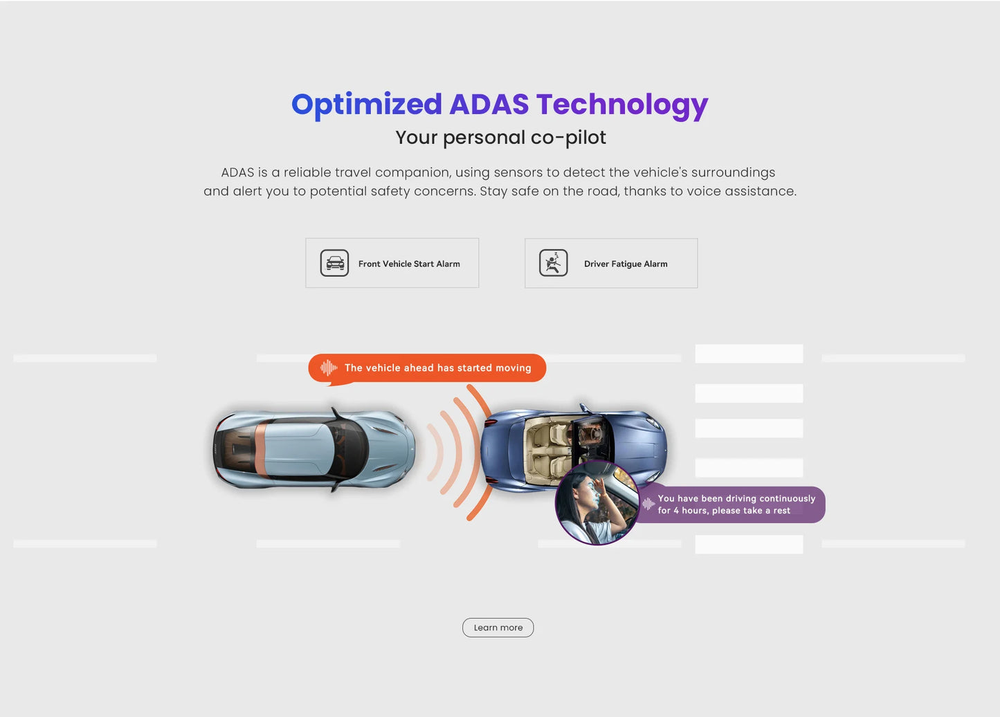 Dashcam 4K mit ADAS-Spurhalteassistent GPS und EU-Versand — ConnectDrive D4 Pro