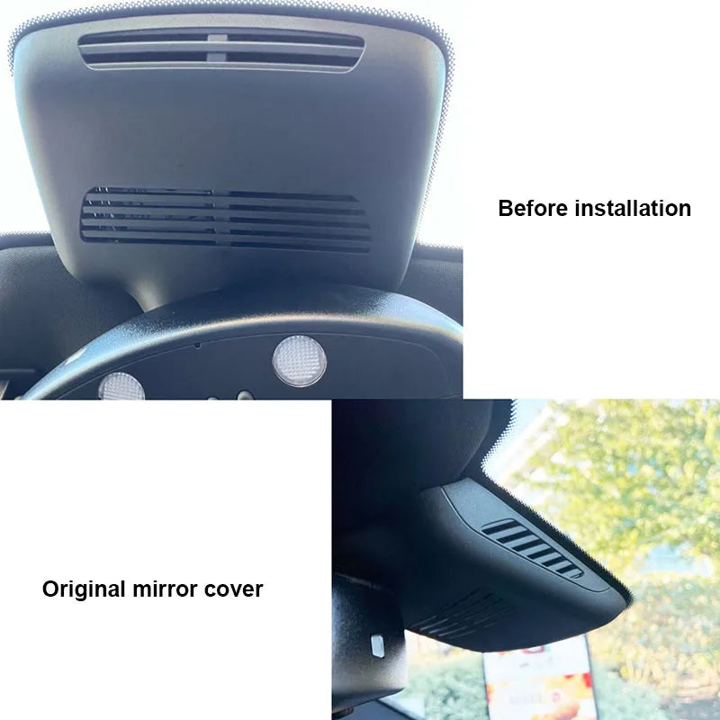 ConnectDrive Einbau-Dashcam Mercedes C-Klasse GLC — 4K, 2K, 1K, Dual Plug & Play