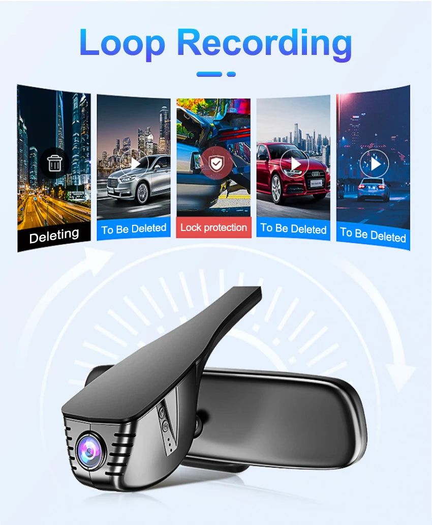 ConnectDrive Einbau-Dashcam BMW X4/X5/G-Serie — 4K, 2K, 1K, Dual Plug & Play