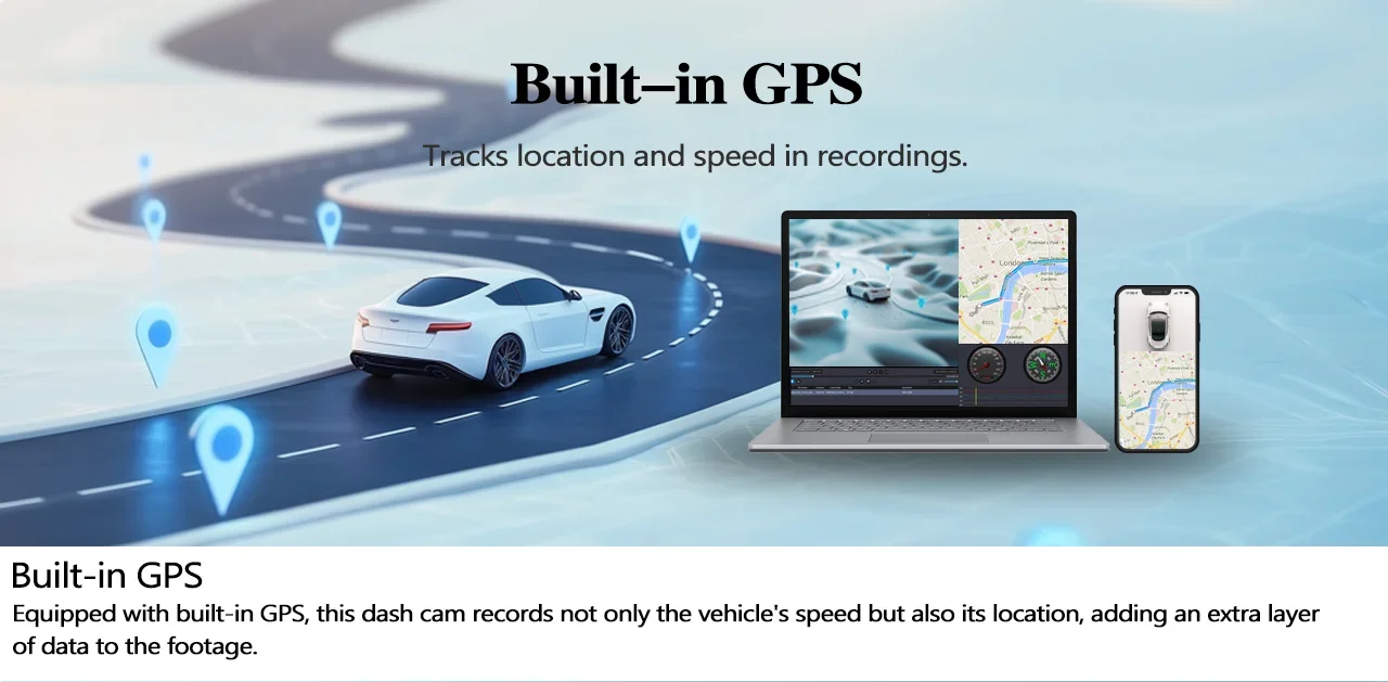 ConnectDrive Mini Dashcam 4K — Frontkamera oder Dual-Kamera mit GPS und Parküberwachung
