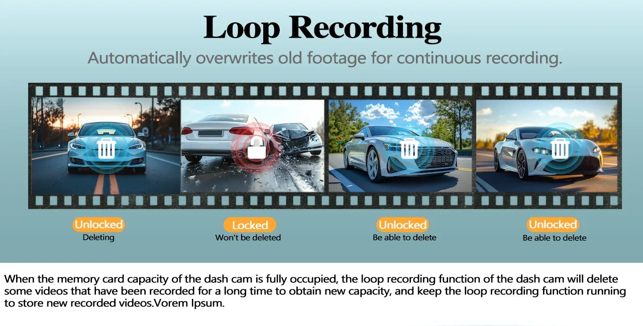 ConnectDrive Mini Dashcam 4K — Frontkamera oder Dual-Kamera mit GPS und Parküberwachung