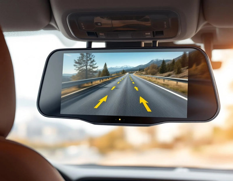 Rückspiegel & Dashcam in einem